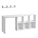 Γραφείο εργασίας Blake Megapap χρώμα λευκό 145x45x74εκ. Γραφείο εργασίας Blake Megapap χρώμα λευκό 145x45x74εκ.