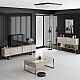 Τραπεζάκι σαλονιού Luxe Megapap χρώμα travertine - χρυσό 90x60x40εκ. Τραπεζάκι σαλονιού Luxe Megapap χρώμα travertine - χρυσό 90x60x40εκ.
