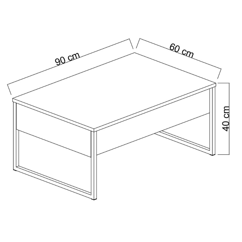 Τραπεζάκι σαλονιού Luxe Megapap χρώμα travertine - χρυσό 90x60x40εκ. Τραπεζάκι σαλονιού Luxe Megapap χρώμα travertine - χρυσό 90x60x40εκ.