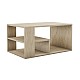 Τραπεζάκι σαλονιού Rodom Megapap χρώμα travertine 80x50x40εκ. Τραπεζάκι σαλονιού Rodom Megapap χρώμα travertine 80x50x40εκ.