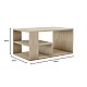 Τραπεζάκι σαλονιού Rodom Megapap χρώμα travertine 80x50x40εκ. Τραπεζάκι σαλονιού Rodom Megapap χρώμα travertine 80x50x40εκ.