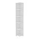 Βιβλιοθήκη γωνιακή Ravella Megapap χρώμα λευκό 25x25x160εκ. Βιβλιοθήκη γωνιακή Ravella Megapap χρώμα λευκό 25x25x160εκ.