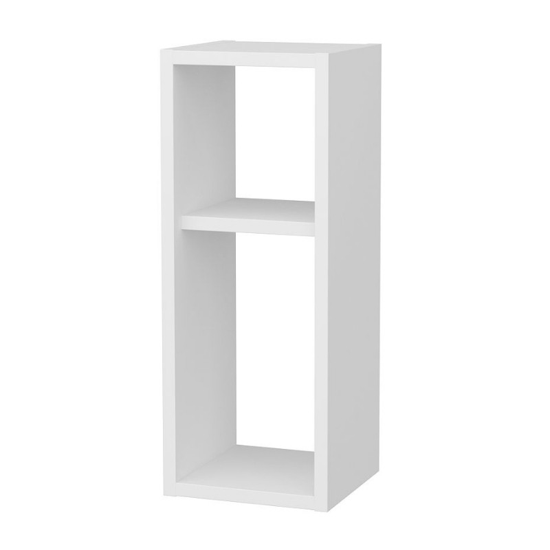 Κομοδίνο επιτοίχιο Sault Megapap χρώμα λευκό 23,2x22x59,6εκ. Κομοδίνο επιτοίχιο Sault Megapap χρώμα λευκό 23,2x22x59,6εκ.