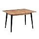 Τραπέζι Dolunay Megapap επεκτεινόμενο χρώμα atlantic pine - μαύρο 100x60(120x100)x79,5εκ. Τραπέζι Dolunay Megapap επεκτεινόμενο χρώμα atlantic pine - μαύρο 100x60(120x100)x79,5εκ.