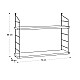 Ραφιέρα τοίχου Armoni Megapap χρώμα sacramento oak - καφέ μέταλλο 72x20x58εκ. Ραφιέρα τοίχου Armoni Megapap χρώμα sacramento oak - καφέ μέταλλο 72x20x58εκ.