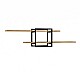 Ραφιέρα τοίχου Mone Megapap χρώμα sapphire oak - μαύρο 120x18x30εκ. Ραφιέρα τοίχου Mone Megapap χρώμα sapphire oak - μαύρο 120x18x30εκ.