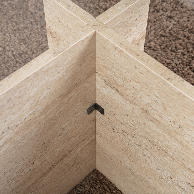 Τραπεζάκι σαλονιού Vetrino Megapap γυάλινο χρώμα travertine 105x65x40εκ. Τραπεζάκι σαλονιού Vetrino Megapap γυάλινο χρώμα travertine 105x65x40εκ.