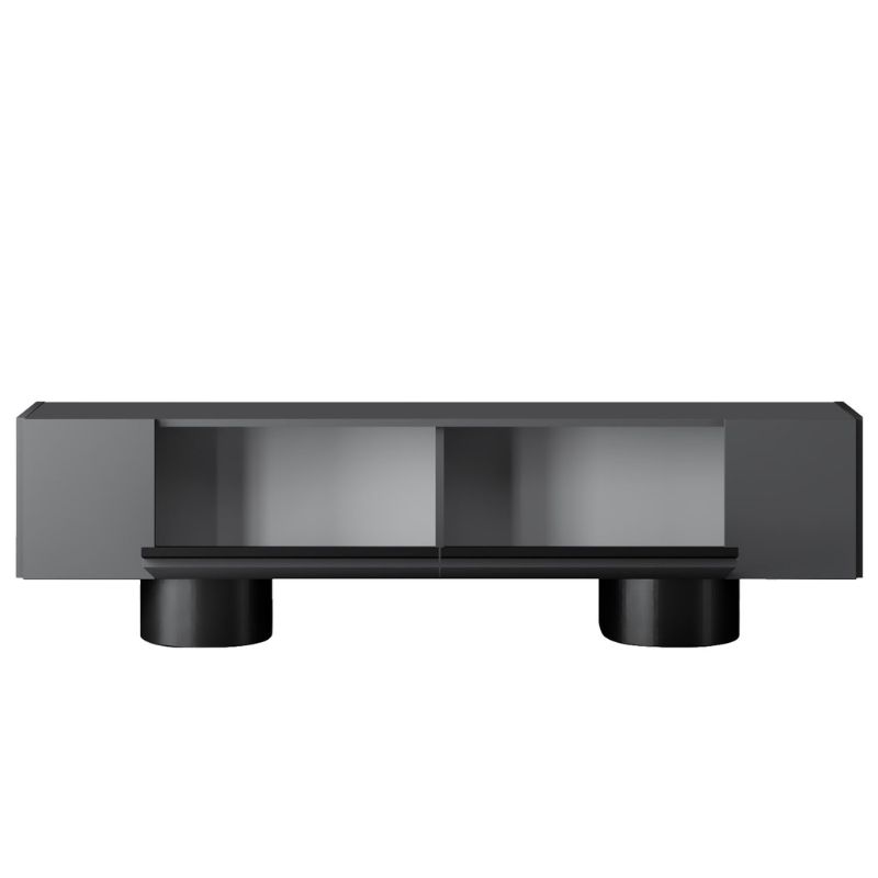 Έπιπλο τηλεόρασης Haven Megapap χρώμα ανθρακί 180x30x50εκ. Έπιπλο τηλεόρασης Haven Megapap χρώμα ανθρακί 180x30x50εκ.