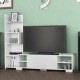 Έπιπλο τηλεόρασης Pera Megapap χρώμα λευκό 160x29,5x120εκ. Έπιπλο τηλεόρασης Pera Megapap χρώμα λευκό 160x29,5x120εκ.