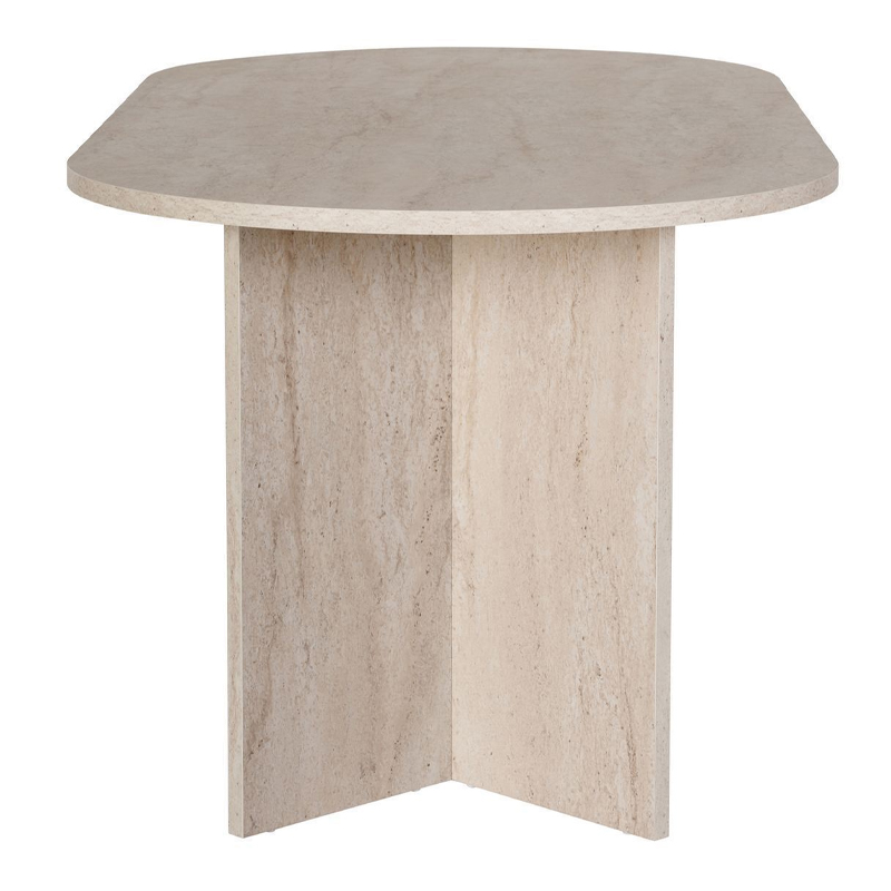 Τραπέζι Sablin Megapap χρώμα travertine 180x89,5x75εκ.