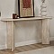 Κονσόλα Sira Megapap χρώμα travertine 150x35x75εκ.