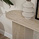 Κονσόλα Sira Megapap χρώμα travertine 150x35x75εκ. Κονσόλα Sira Megapap χρώμα travertine 150x35x75εκ.