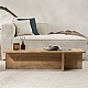 Τραπεζάκι σαλονιού Harbor Megapap χρώμα sapphire oak 120x45x30εκ.