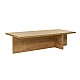 Τραπεζάκι σαλονιού Harbor Megapap χρώμα sapphire oak 120x45x30εκ.