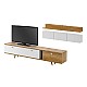 Σύνθεση τηλεόρασης Hera Megapap χρώμα sapphire oak - λευκό 170x37x45εκ. Σύνθεση τηλεόρασης Hera Megapap χρώμα sapphire oak - λευκό 170x37x45εκ.