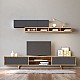 Σύνθεση τηλεόρασης Serine Megapap χρώμα sapphire oak - ανθρακί 170x37x45εκ. Σύνθεση τηλεόρασης Serine Megapap χρώμα sapphire oak - ανθρακί 170x37x45εκ.
