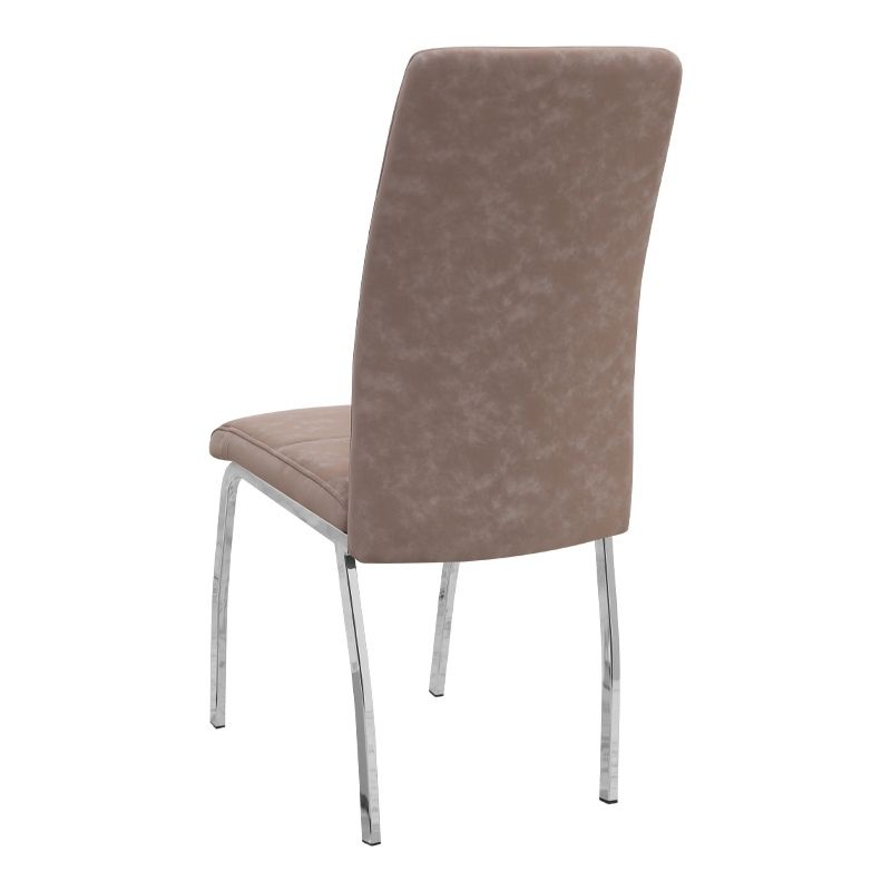 Σετ τραπεζαρία 5τμχ Darlen - Alma Megapap χρώμα sapphire oak - μπεζ 125x72x74εκ.