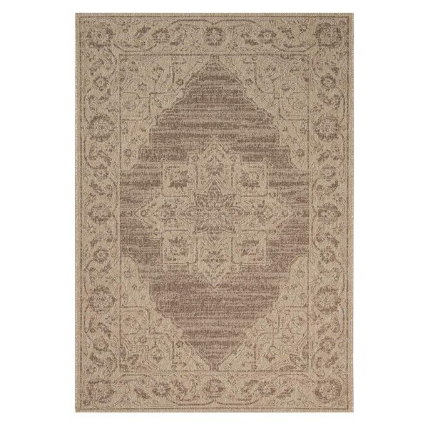 Χαλι Ethnik  204005C Brown/Caramel Beige - 070X140  Newplan