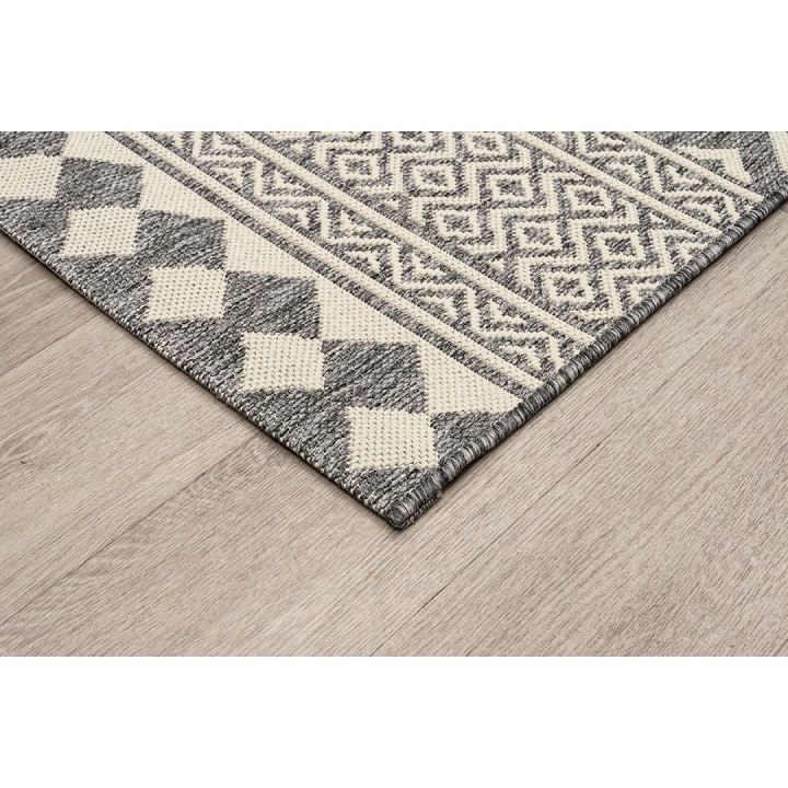 Χαλι Ethnik  7525D  Grey-Ecru - 070X140  Newplan