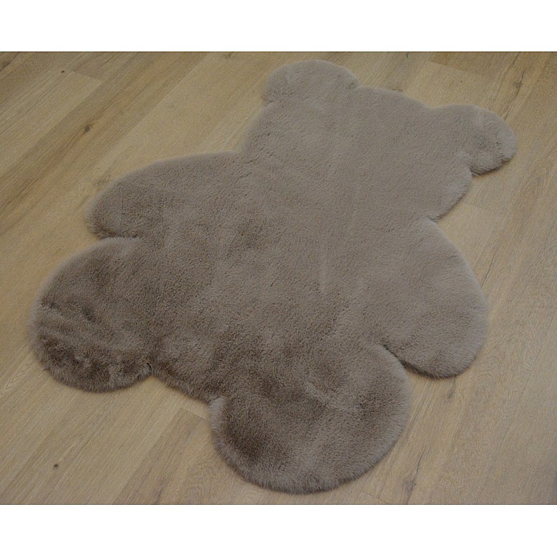 Χαλι Puffy Fc5 Taupe  Bear Antislip - 090X110  Newplan