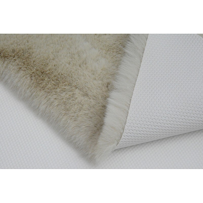 Χαλι Puffy Fc3B Beige Star Antislip - 120X120  Newplan