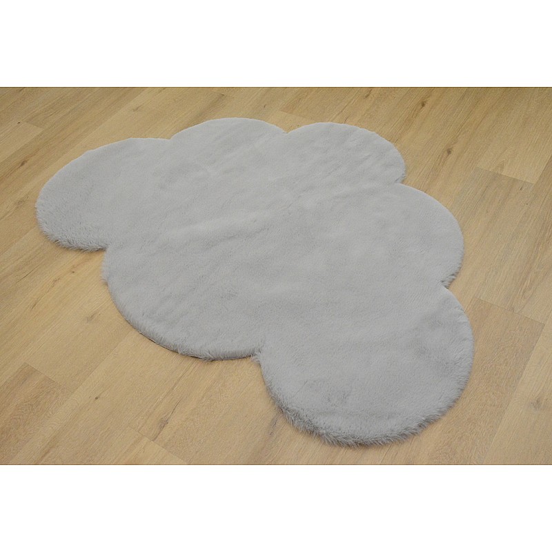 Χαλι Puffy Fc6 Light Grey Cloud Antislip - 080X125  Newplan