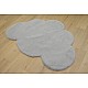 Χαλι Puffy Fc6 Light Grey Cloud Antislip - 080X125  Newplan