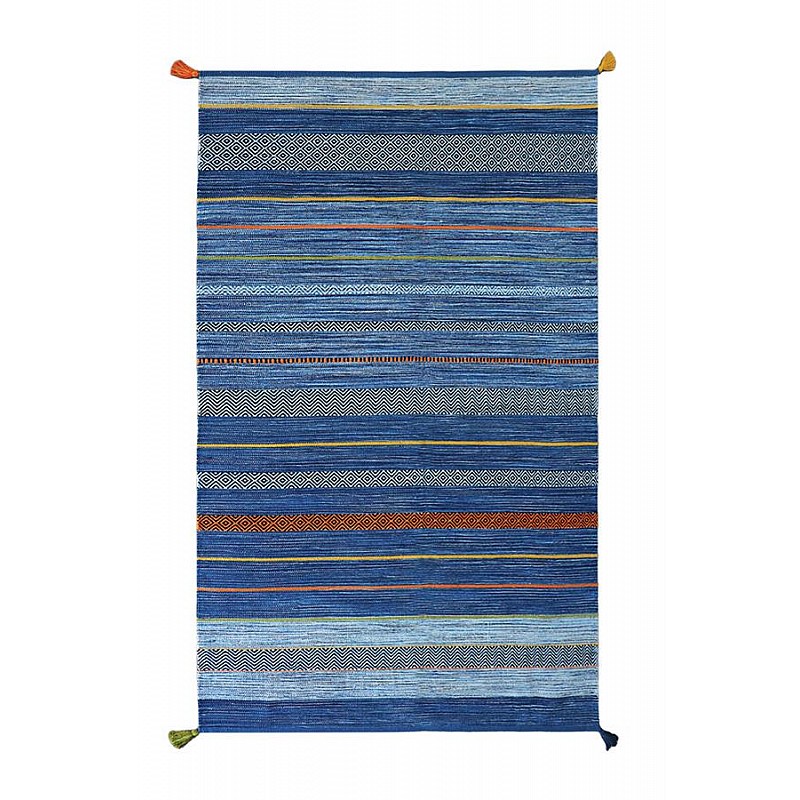 Χαλι Antique Kilim  Χειροποιητο 7070 Blue - 160X230  Newplan