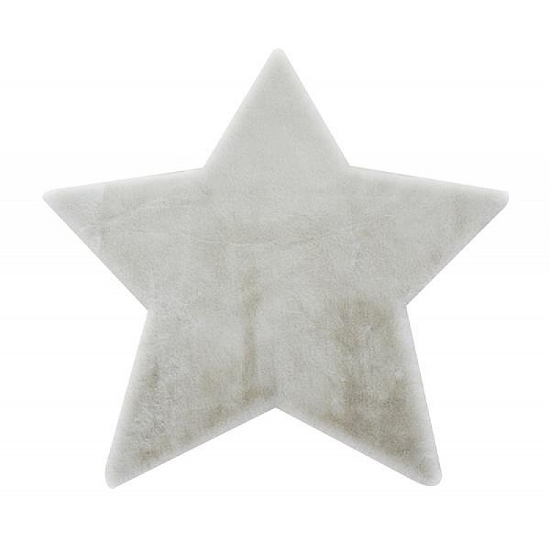 Χαλι Puffy Fc3B Beige Star Antislip - 120X120  Newplan