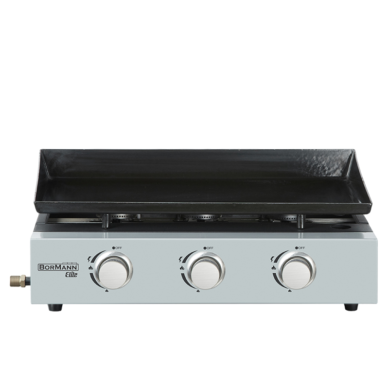 BORMANN Elite BBQ1800 Grill Υγραερίου με 3 Εστίες Plancha