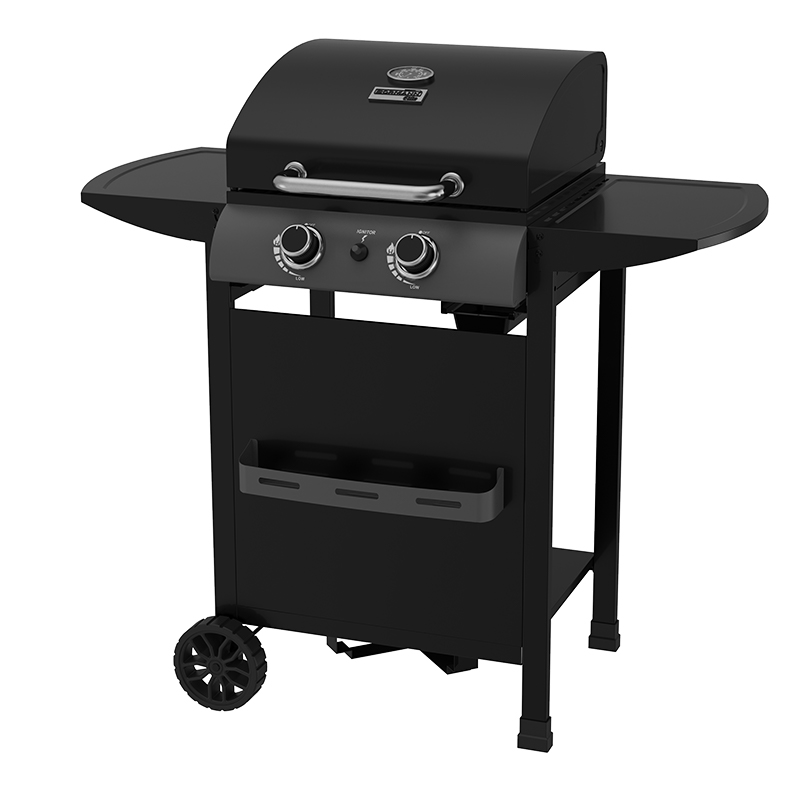BORMANN Elite BBQ6020 Ψησταριά Υγραερίου Element 2 Εστιών με Μαντεμένια Σχάρα