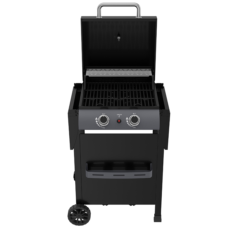 BORMANN Elite BBQ6020 Ψησταριά Υγραερίου Element 2 Εστιών με Μαντεμένια Σχάρα