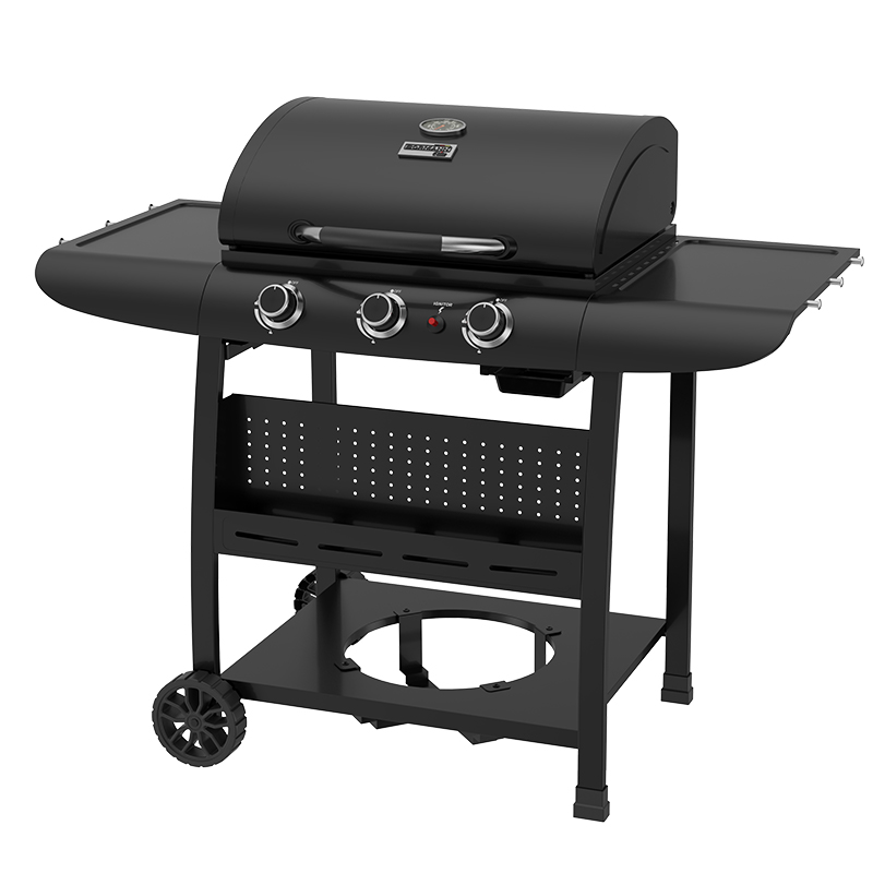 BORMANN Elite BBQ6030 Ψησταριά Υγραερίου FORGE 3 Εστιών με Μαντεμένια Σχάρα BORMANN Elite BBQ6030 Ψησταριά Υγραερίου FORGE 3 Εστιών με Μαντεμένια Σχάρα