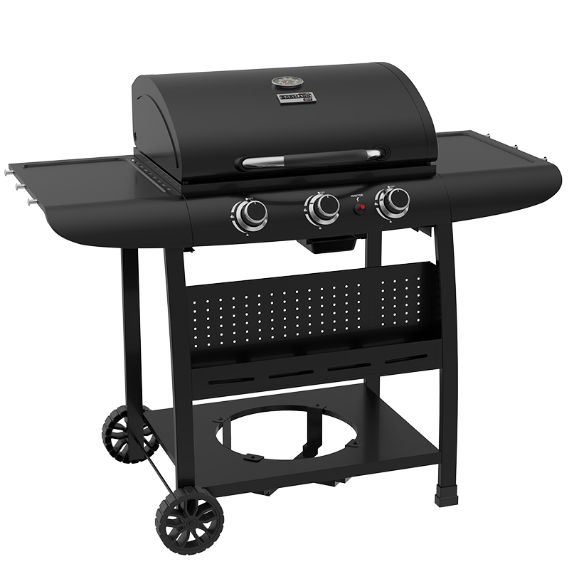 BORMANN Elite BBQ6030 Ψησταριά Υγραερίου FORGE 3 Εστιών με Μαντεμένια Σχάρα BORMANN Elite BBQ6030 Ψησταριά Υγραερίου FORGE 3 Εστιών με Μαντεμένια Σχάρα
