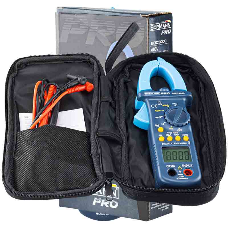 Αμπεροτσιμπίδα ψηφιακή Bormann 600V BDC3000 028444