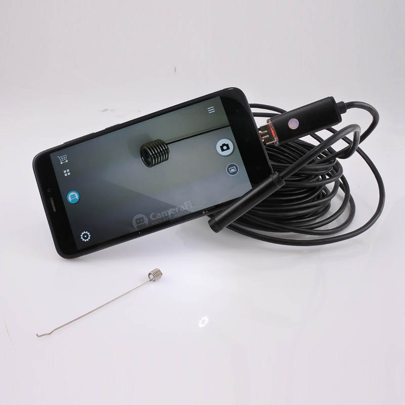 Ενδοσκοπική Κάμερα Bormann 10m με φωτισμό LED για σύνδεση με κινητά τηλέφωνα BEC1000 022527