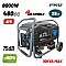 BORMANN Pro BGB8510 Γεννήτρια Βενζίνης 7700W,460cc,Μίζα & Μπαταρία AVR