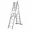 Σκάλα διπλή αλουμινίου 2x11 5.6m Bormann BHL5140 029700