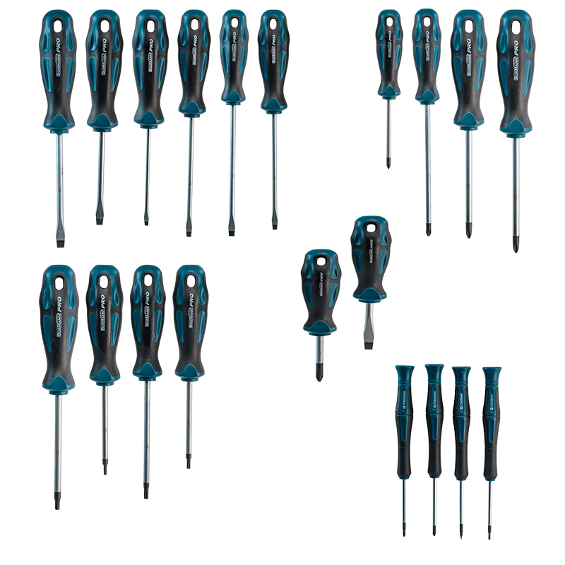 BORMANN Pro BHT1665 Σετ 20τεμ Κατσαβίδια (7xSL, 5xPH, 4xTorx & 4xPrecision),S2 BORMANN Pro BHT1665 Σετ 20τεμ Κατσαβίδια (7xSL, 5xPH, 4xTorx & 4xPrecision),S2