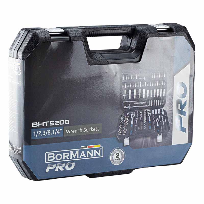 Bormann BHT5200 Καστάνια με Καρυδάκια 1\\2" & 1\\4" & 3\\8" 171τμχ 024699