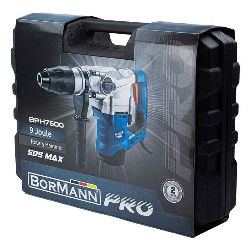Bormann Pro BPH7500 Κρουστικό Σκαπτικό Ρεύματος 1600W με SDS Max 023180