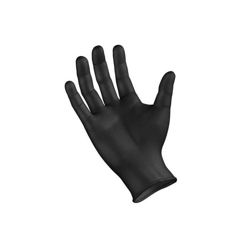 ΒΟRMANN Pro BPP210 Γάντι Νιτριλίου μιας χρήσεως Μαύρο S 100τεμ