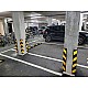 ΓΩΝΙΑ ΠΡΟΣΤΑΣΙΑΣ PARKING ΛΑΣΤΙΧΕΝΙΑ ΥΨΟΣ 80cm ΜΕ ΑΝΑΚΛΑΣΤΙΚΕΣ ΤΑΙΝΙΕΣ