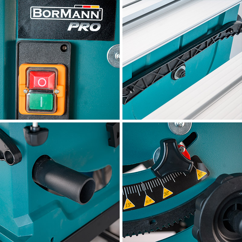 Bormann pro Bts2850 Δισκοπριονο Δαπεδου 2000w 044451