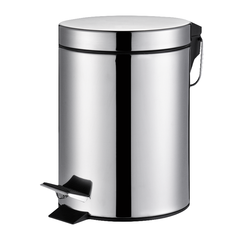 ΜΕΤΑΛΛΙΚΟ ΚΑΛΑΘΑΚΙ ΜΠΑΝΙΟΥ 5L ΑΣΗΜΙ Φ20,5x28cm