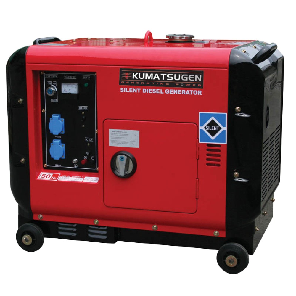 KUMATSUGEN GP8000MAT Γεννήτρια Πετρελαίου Τριφασική, AVR,6,6Kva
