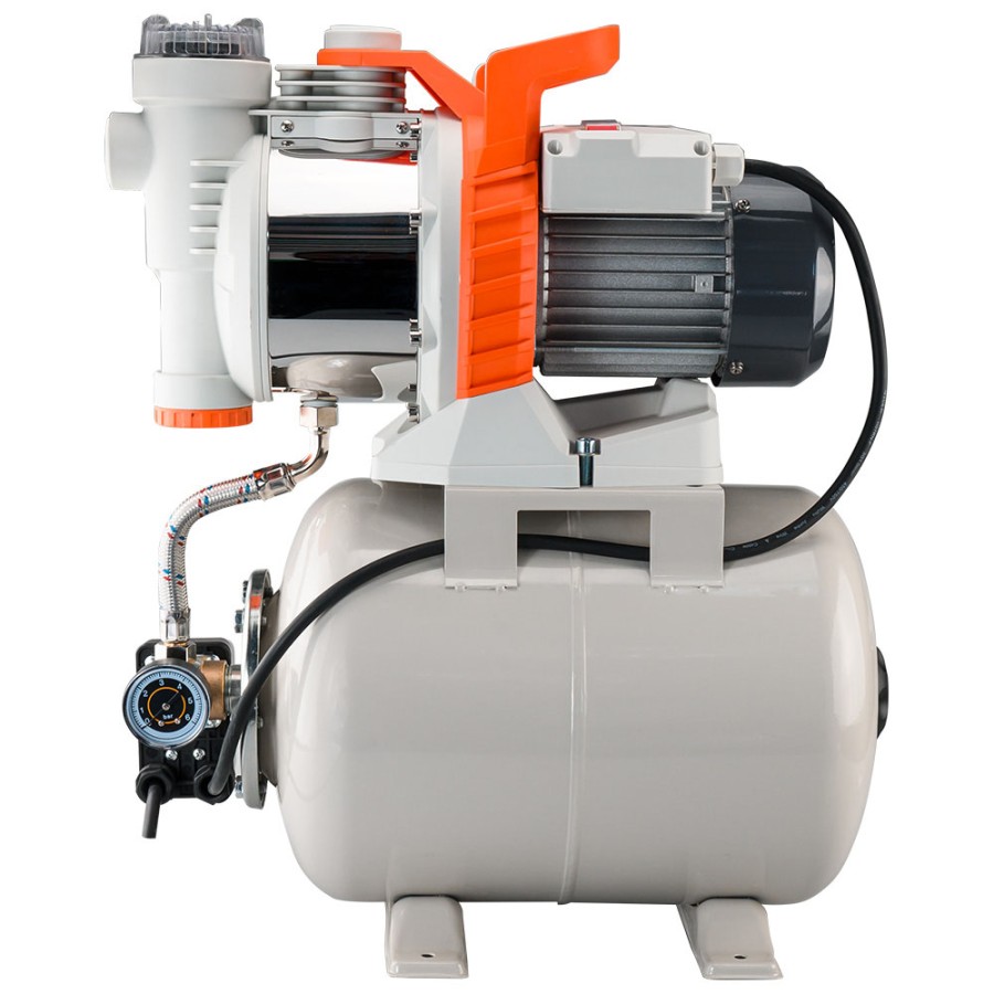 Nakayama NP2115 Μονοβάθμιο Μονοφασικό Πιεστικό Συγκρότημα Νερού με Δοχείο 24 Λίτρων 1100W