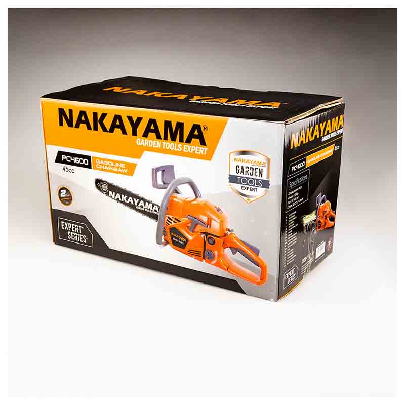 Αλυσοπρίονο βενζίνης Nakayama 2.45HP 45cm λάμα PC4600 029069