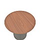 Βοηθητικό Τραπέζι Dovel Pakoworld Mdf Σε Καρυδί-Μαύρη Απόχρωση Φ50X50Εκ Βοηθητικό Τραπέζι Dovel Pakoworld Mdf Σε Καρυδί-Μαύρη Απόχρωση Φ50X50Εκ