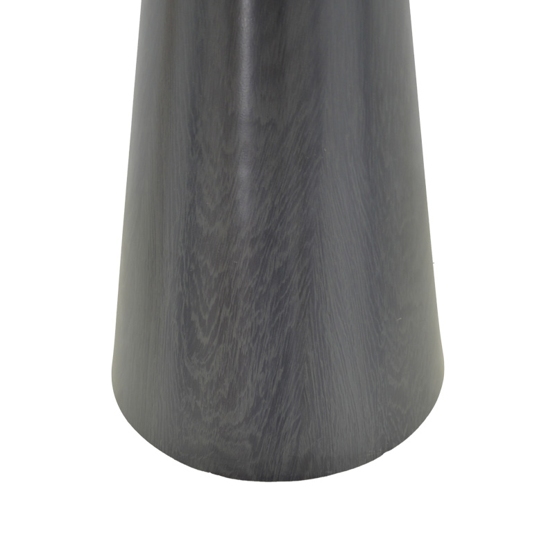 Tραπέζι Donda Pakoworld Mdf-Μέταλλο Μαύρο Φ100X76Εκ